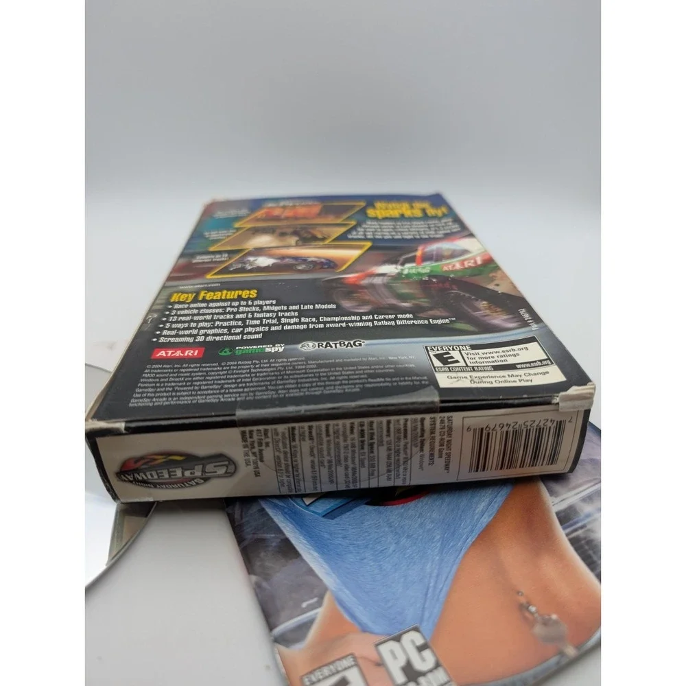 Saturday Night Speedway (PC, 2004) Atari Ratbag‎ Studio Small Box Complete